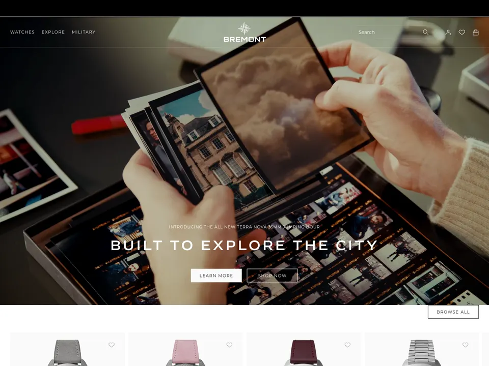 Screenshot of Bremont