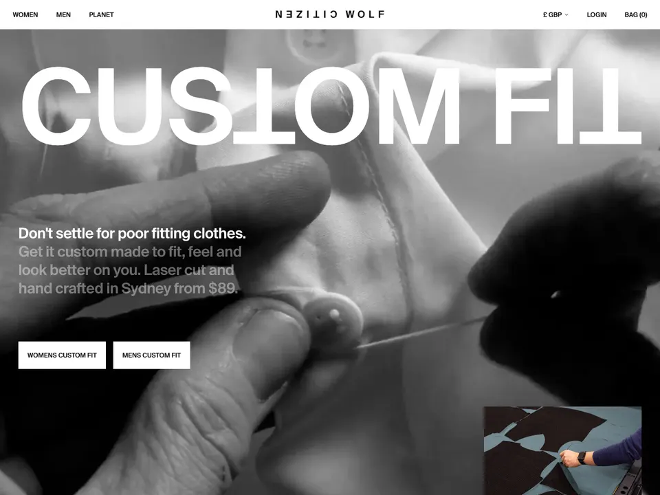 Screenshot of Citizen Wolf