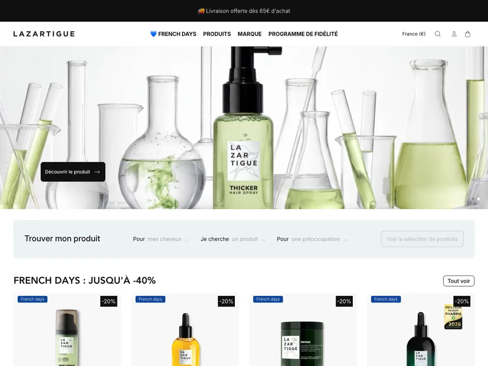 Screenshot of Lazartigue