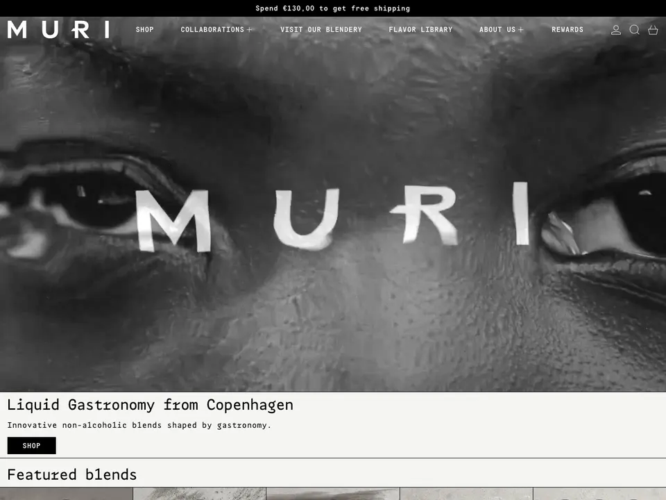 Screenshot of MURI