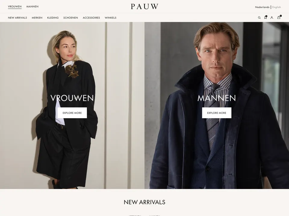 Screenshot of PAUW