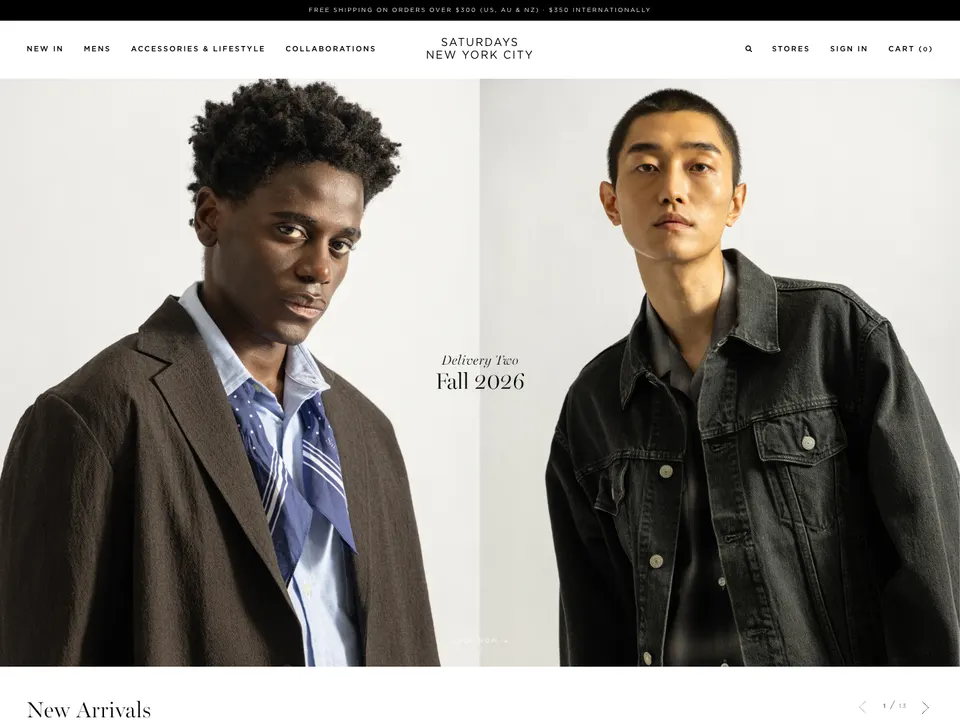 Screenshot of Saturdays NYC