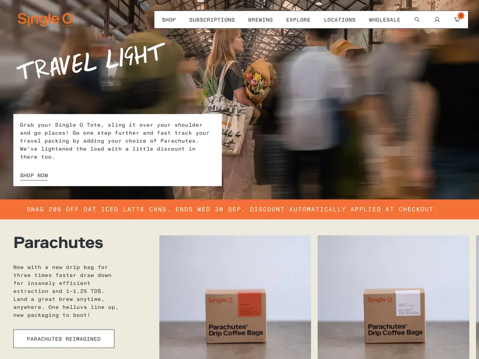 Screenshot of Single O