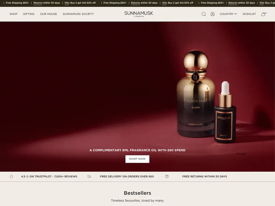 Screenshot of Sunnamusk