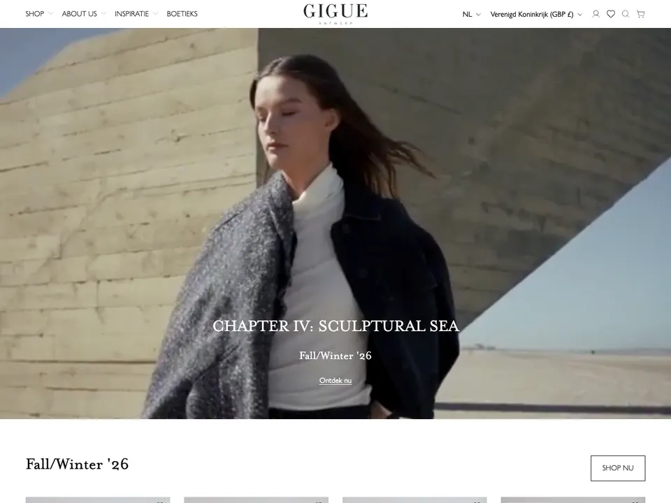 Screenshot of Gigue