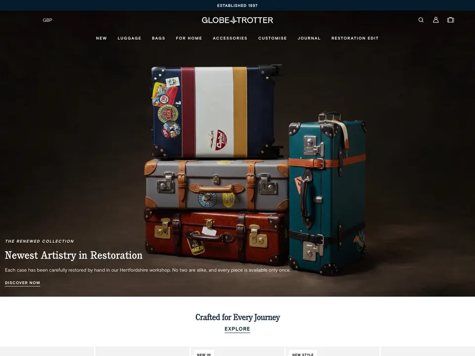 Screenshot of Globe-Trotter