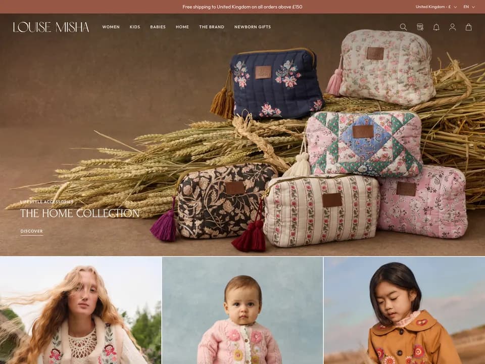 Screenshot of Louise Misha