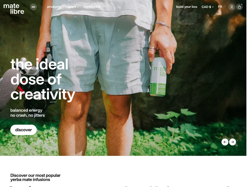 Screenshot of Mate Libre