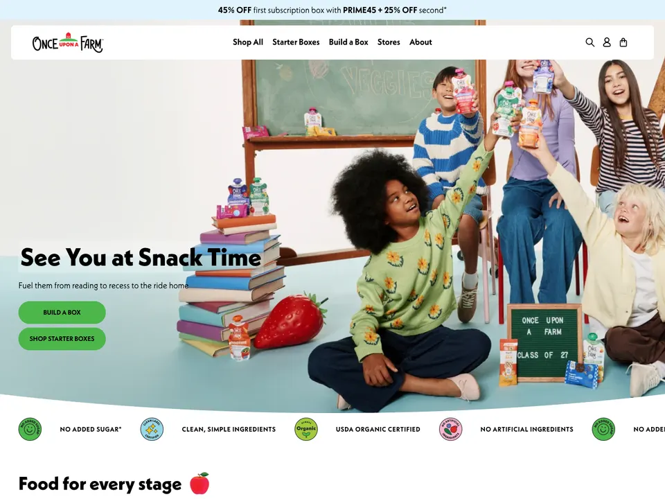 Screenshot of Once Upon a Farm