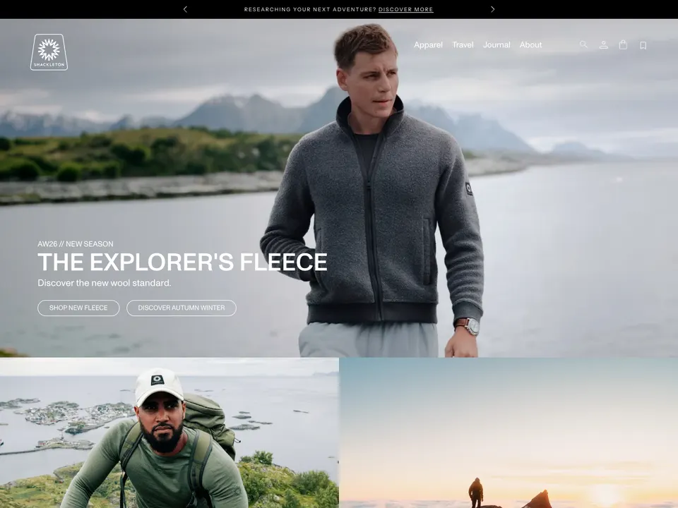Screenshot of Shackleton