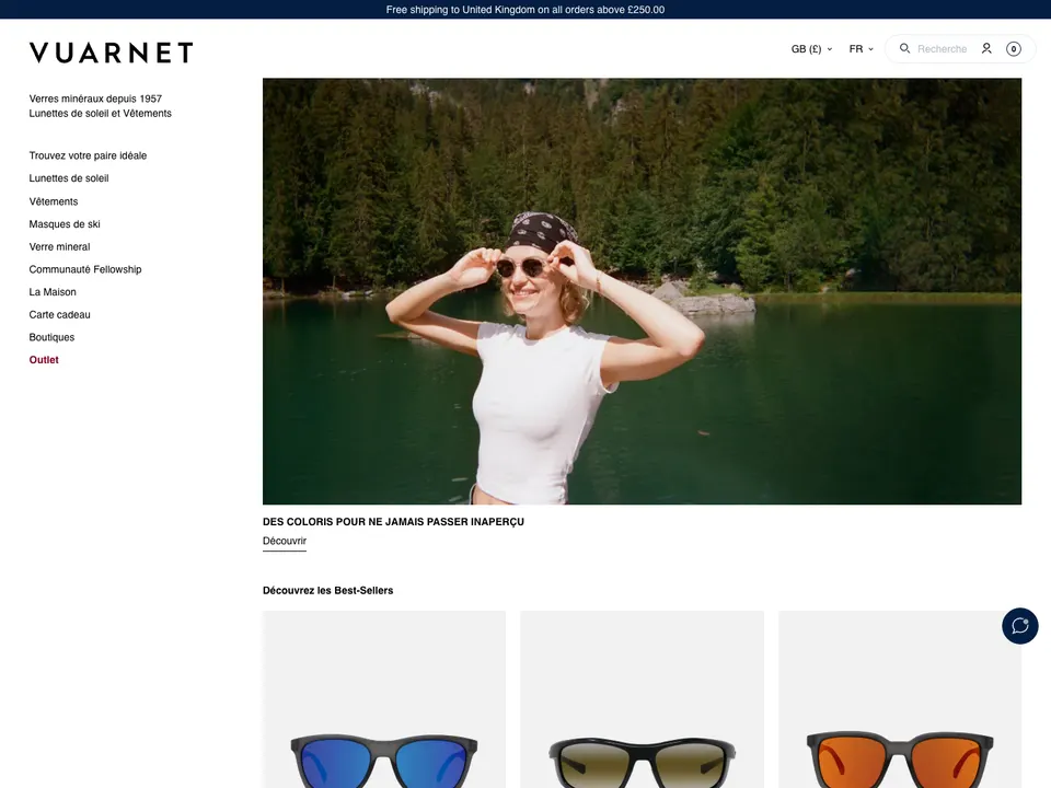 Screenshot of Vuarnet