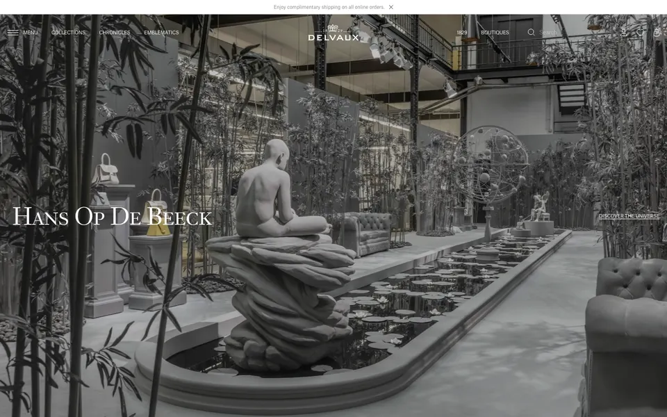 Screenshot of Delvaux