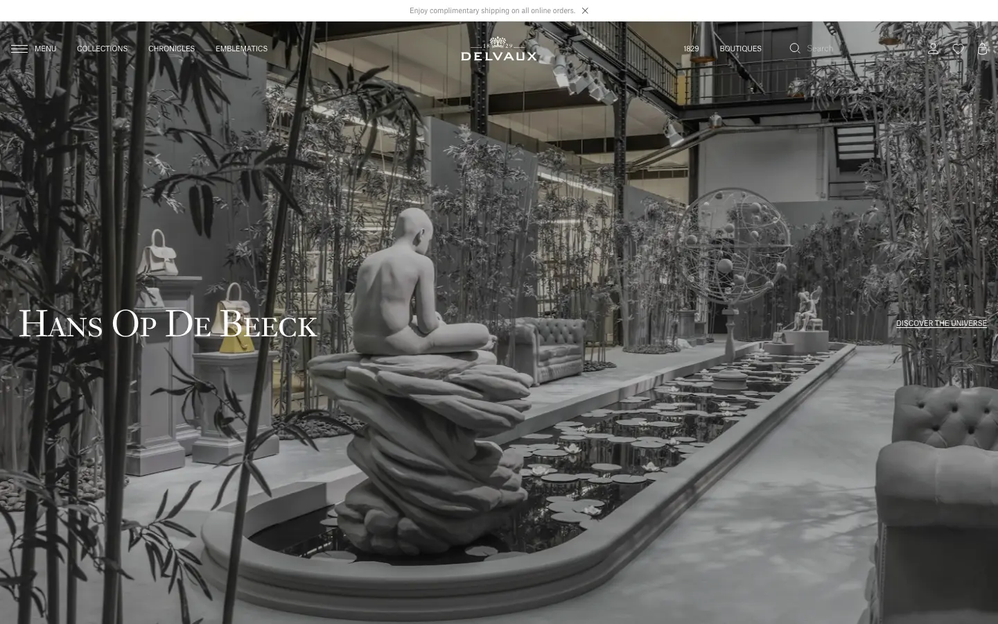 Screenshot of Delvaux