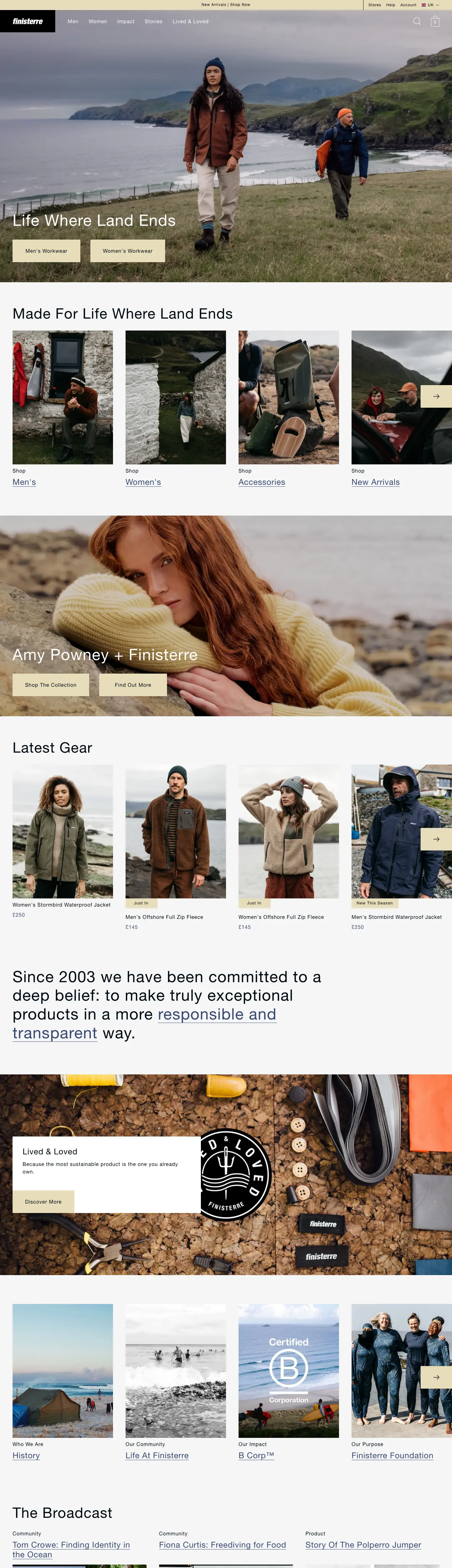 Screenshot of Finisterre