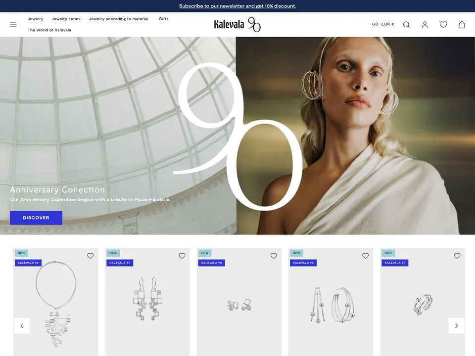 Screenshot of Kalevala