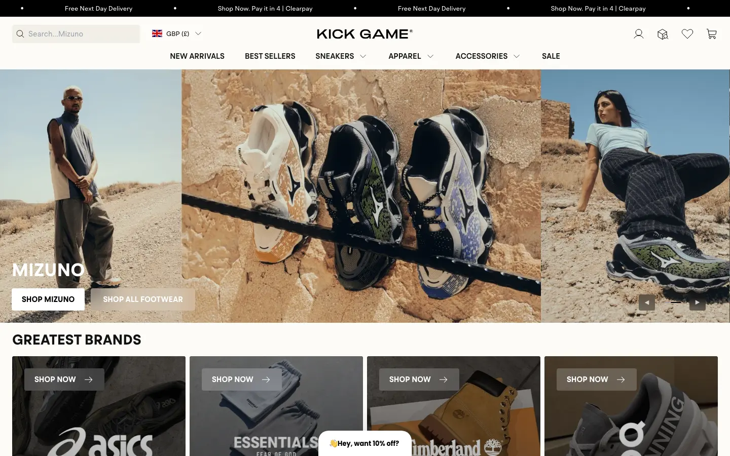 Screenshot of Kick Game