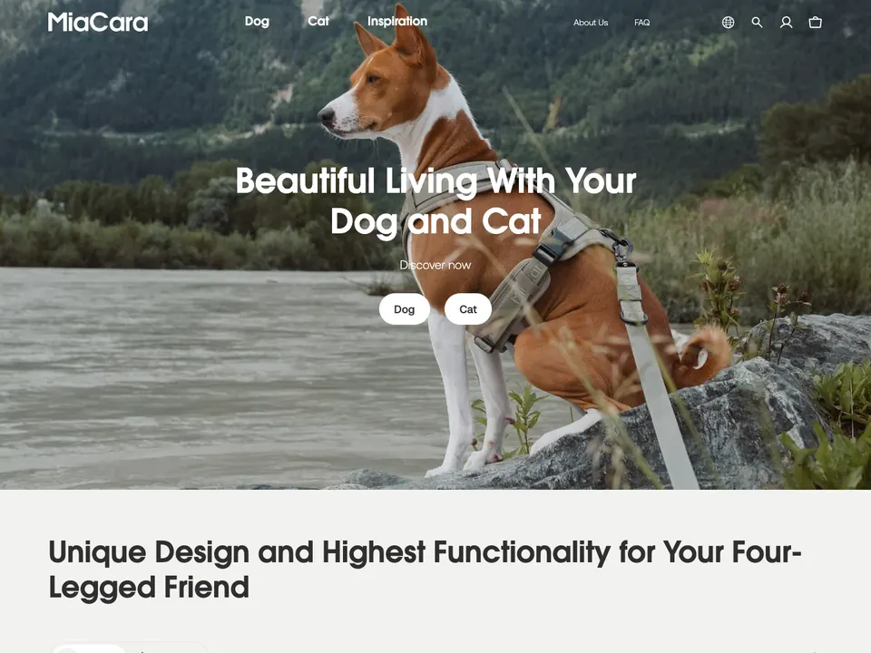 Screenshot of MiaCara