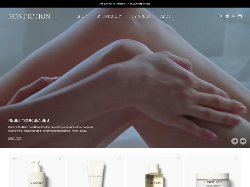 Screenshot of Nonfiction
