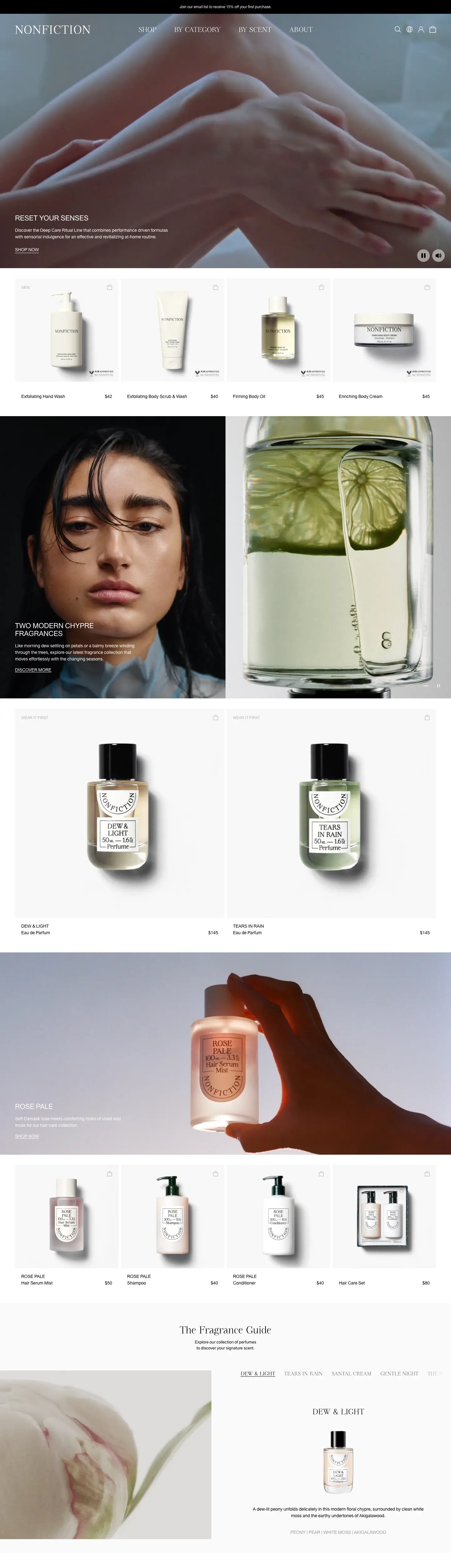 Screenshot of Nonfiction