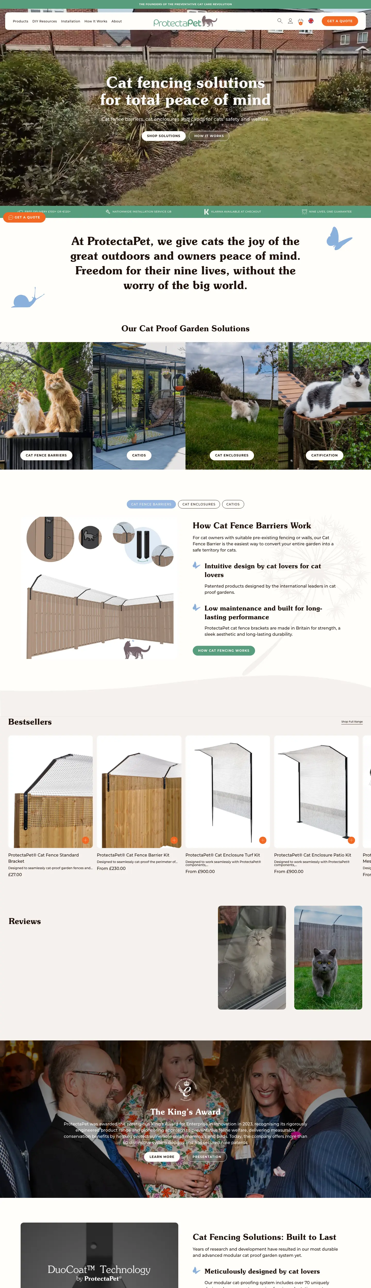 Screenshot of ProtectaPet