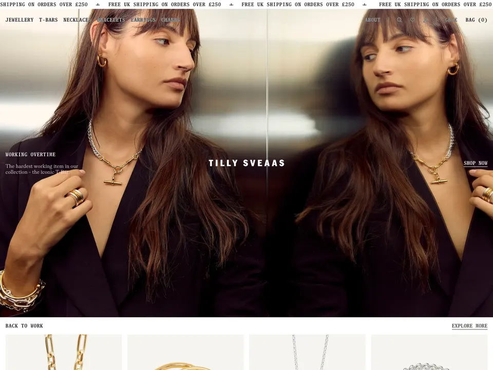 Screenshot of Tilly Sveaas