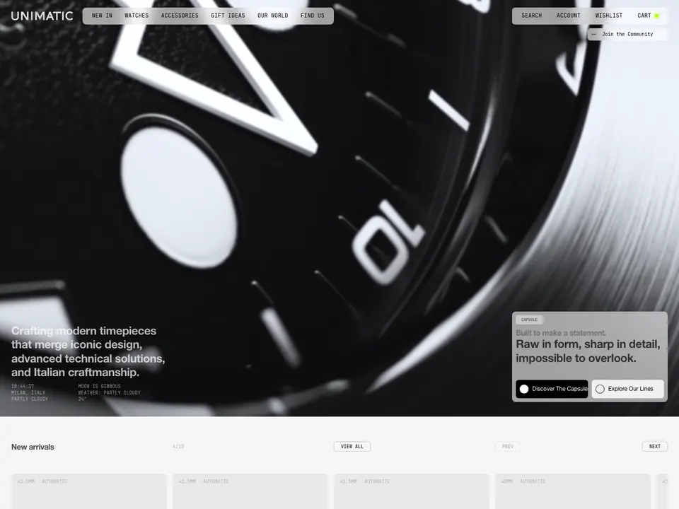 Screenshot of Unimatic