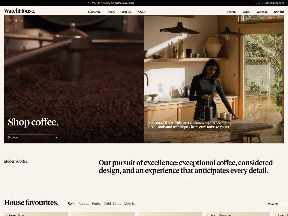 Screenshot of WatchHouse